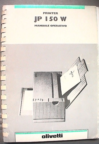 Printer 150 manuale - printer, jp