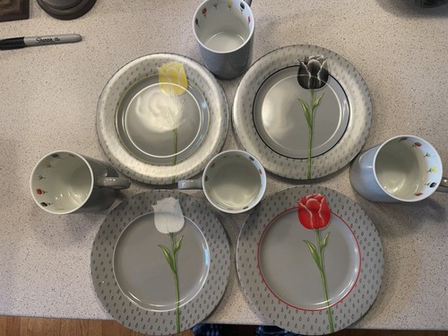 Vtg taitu tulipani set - tulipani, 4