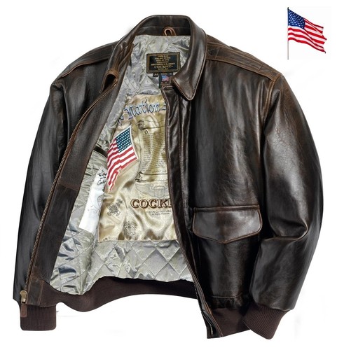 Blouson aviateur cuir 2 - cuir, a-2
