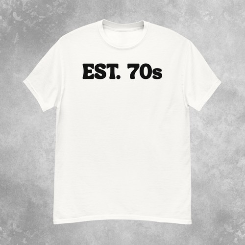 Est shirt uomo anni 70 - t-shirt,