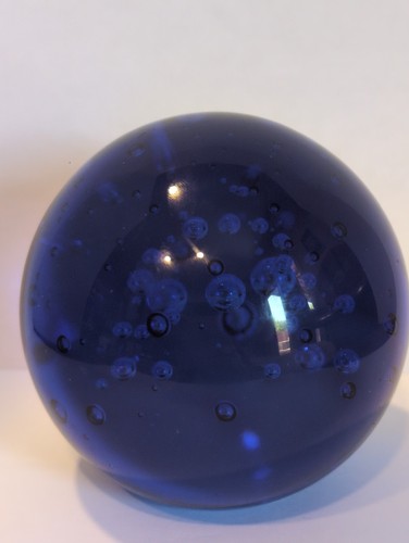 Fermacarte vintage blu - vintage,