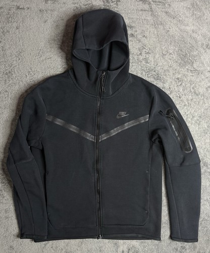 Nike tech fleece hoodie black - tech,