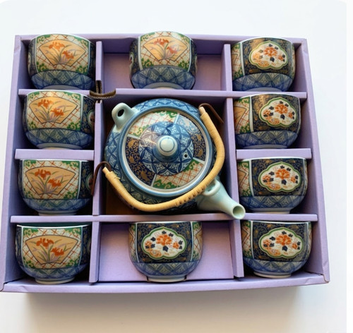 Arita ware set tè seizan - ware,