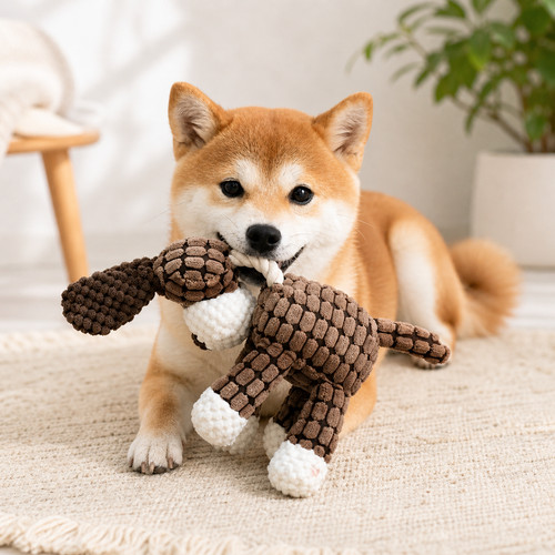 Peluche cane masticare - cane,