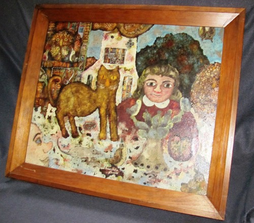 Dipinto olio raimondo - dipinto, cardelli