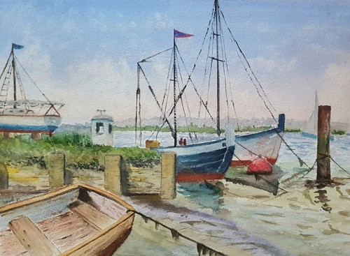 Aquarell bild original - ,