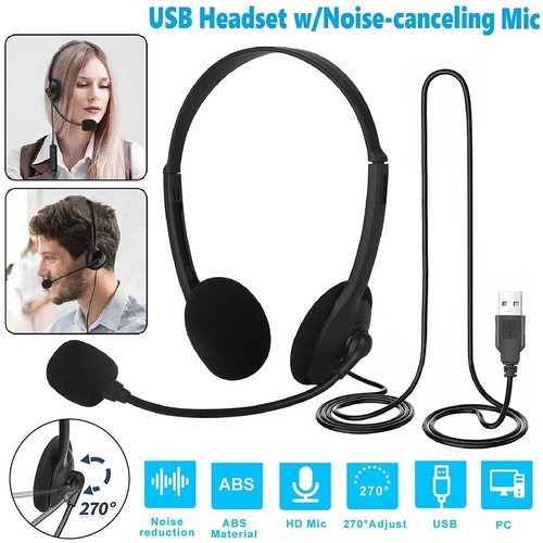 Cuffie usb con - usb,