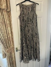 Maxi abito chiffon - maxi, in
