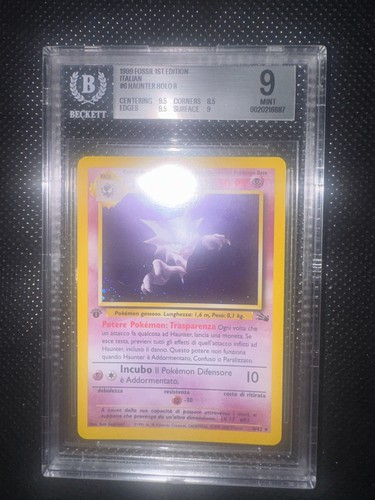 Pokemon haunter fossil - haunter, 6/62