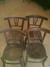 4 SEDIE ANTICHE DELL 800 IN