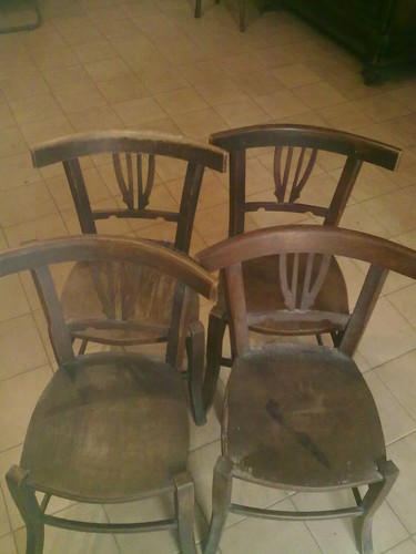 Sedie antiche dell 800 in - 4,
