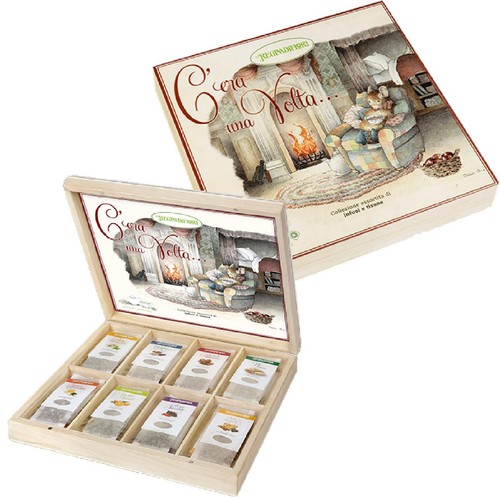 Confezione regalo legno infusi - regalo,