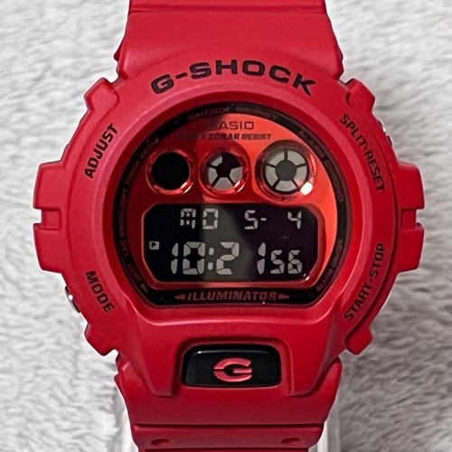 Casio shock 6900rrb - dw, rosso