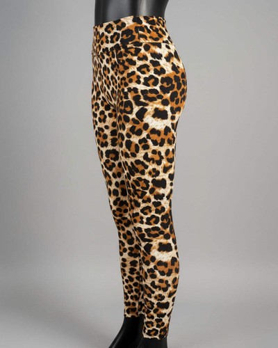 Leggings bambina leopardo