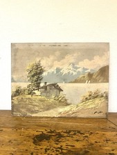 Quadro olio paesaggio - olio,