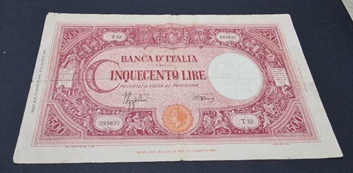 Cinquecento 500 lire barbetti - cinquecento,