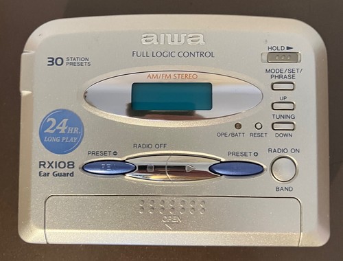Aiwa personal radio - am/fm,