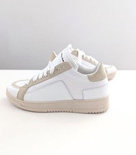 SNEAKERS UOMO IN PELLE E TELA