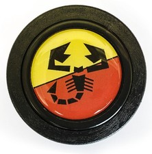 Pulsante Clacson Abarth Giallo