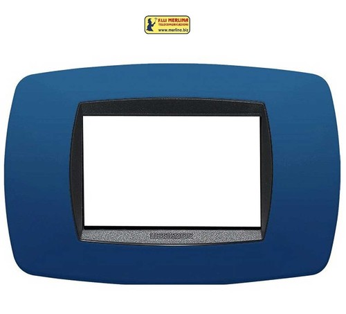 Placca tecnopolimero 3 - in,