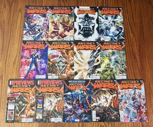 Secret wars 9 set - 0,, 1-9
