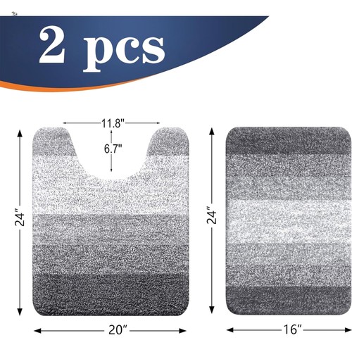 Tappeto bagno set pezzi - bagno, 2