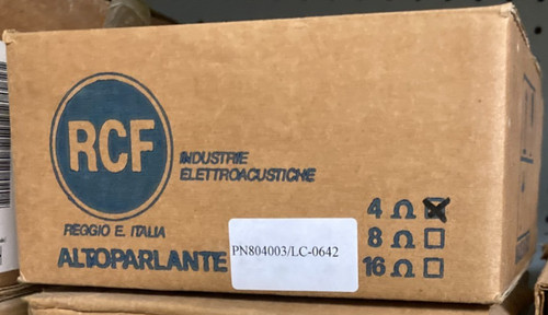 Rcf 804003 0642 ohm un - -, 4