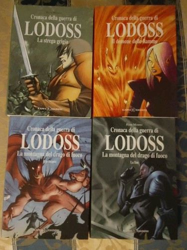 Romanzo manga lodoss - lodoss, cronaca