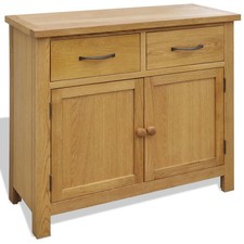 Credenza Armadietto Cassettiera Stipo Legno Quercia 90x33,5x83 cm vidaXL