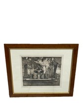 acquaforte firmata Romeo Bonomelli