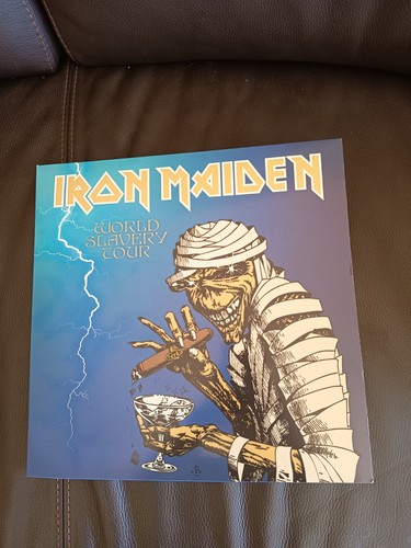 Iron maiden world slavery - world, tour