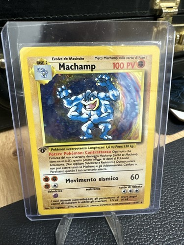 Pokémon machamp holo 1a - -,