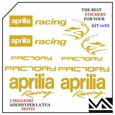 KIT ADESIVI stickers decal APRILIA DORSODURO FACTORY 750 900 1200 COLORE ORO