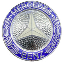 MERCEDES A1238800088 EMBLEMA CALANDRA W123  FRONT GRILL RADIATOR EMBLEM W123