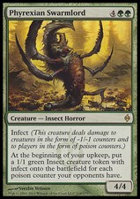 MTG PHYREXIAN SWARMLORD EXC - SIGNORE DEGLI SCIAMI PHYREXIA - NPH - MAGIC