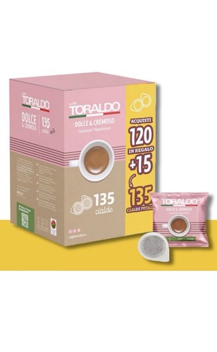 120 cialde omaggio - 120+15,