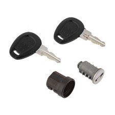 SERRATURA CHIAVI BAULETTO CON CILINDRETTO E BOCCOLA NERO