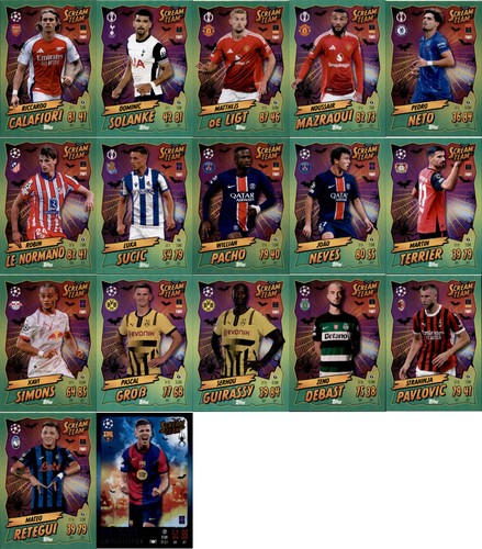 Match attax champions league - match,