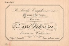 Stampa antica CALLIGRAFIA