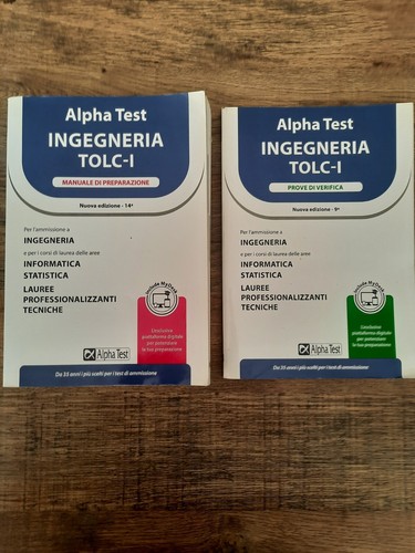 Alpha test ingegneria tolc - ingegneria, tolc-i