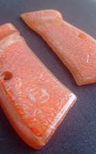 Manopole CZ 75 full size - adatte per CZ 75B / SP-01 / CZ 85 stile legno noce arancione