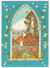 1957 cartolina vintage buona - cartolina,