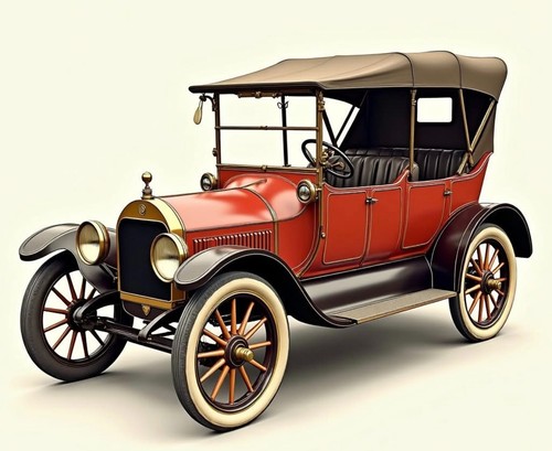 Auto epoca modello - d'epoca, (5)