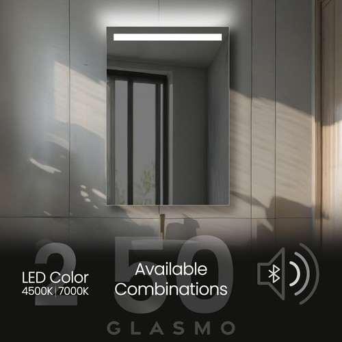 Specchio bagno illuminato - , con