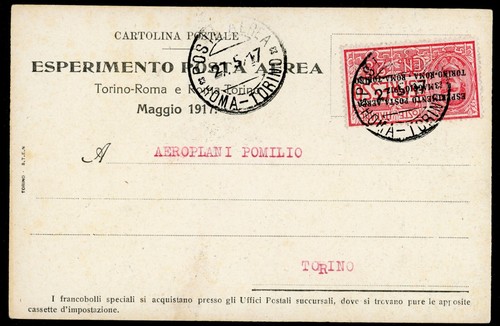 Posta aerea 1917 - aerea,