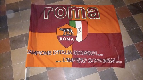 Bandiera calcio roma - bandiera,