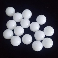 Sfera plastica POM precisione bianca sfere fisse poliossimetilene Ø2mm~50.8mm