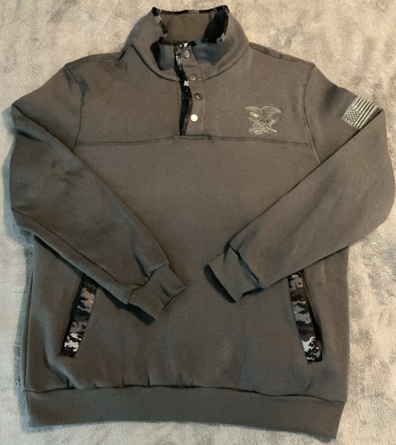 Pullover nra logo snap - pullover,