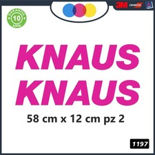ADESIVO LOGO KNAUS per CAMPER
