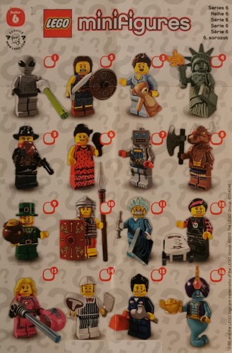 Lego personaggi collezione - personaggi, da